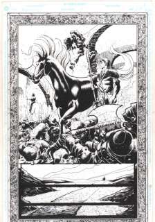 Anibal Rodriguez, Tony Castrillo | Magic: the Gathering - Nightmare #1 P.24 - One-Shot - Splash - 1995 Signed on Back | Anthony’s Comic Book Art