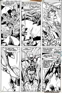 Jim Aparo - brave and the bold #152 p 4 (batman / james gordon defeat prisoners! ) 1979