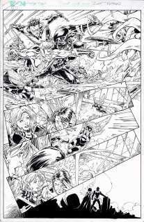 Brett Booth | Titans vol. 2 #14 page 02 | Abel Original Art