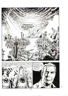 Tex n. 349 - Civitelli - Tavola Originale "Abissi" - Loose page - (1989) | Catawiki