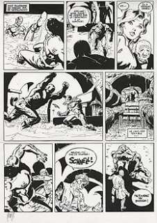 Biancarelli, Franck - Planche originale - Le Livre des destins T3 - Silverman - (2009)