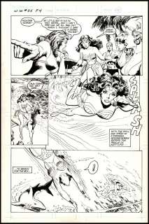 Rich Buckler | Wonder Woman The Secret of the Magic Tiara book and record set #35 art | ArchAngels