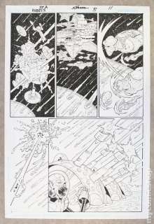 Original Art for Rebels (2009 DC) Issue 5, Page 11 by Claude St. Aubin and Scott Hanna | mycomicshop.com