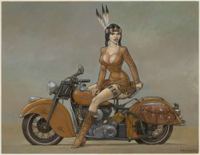 Fred Beltran  - Illustration Indians 