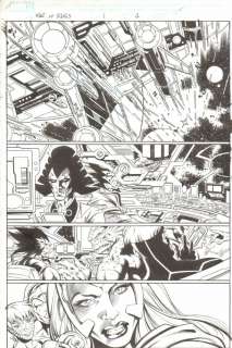 Ramon Perez - War of Kings 1 Pg 2 - Starjammer App Hot Babe