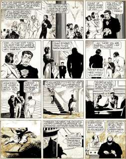 Lou Fine - jumbo comics #11 p 4 (the count of monte cristo) very large - 1939