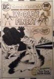 Nick Cardy | WORLD’S FINEST # 219 COVER ORIGINAL ART | Pedigree Comics