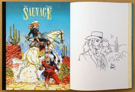 Meynet / Yann | Sauvage T2 - Dans les griffes de Salm-Salm + 2x ex-libris + dédicace - C - TL - Cartonné - (2018) | Catawiki