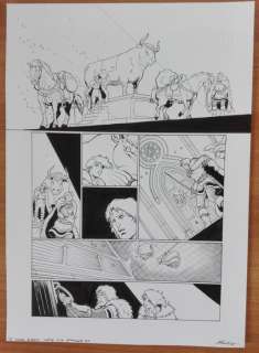 Bono, Fabio | Fabio Bono (De Rode Ridder) - Originele pagina in inkt - De Rode Ridder 256 - Het offer - Page volante - (2017) | Catawiki