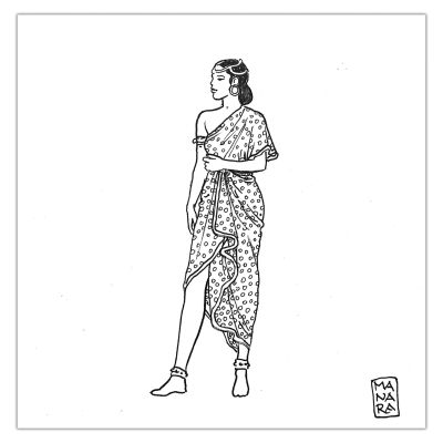 Manara | Kama Sutra - Illustration vendue encadrée | Achetez de l’Art