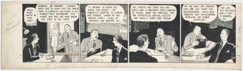 Frank King | King – Gasoline Alley Original Daily Strip 10/10/1941 NO RESERVE! | Russ Cochran