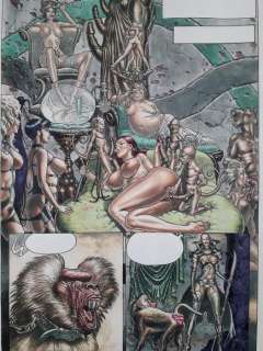 Luigi Di Giammarino | Naimah - Luigi Di Giammarino - original page - Page volante - (2001) | Catawiki