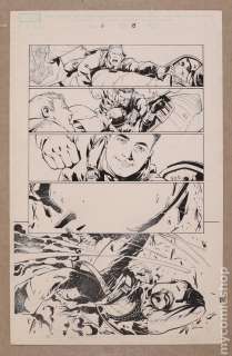  - Original Art for Captain America and the Falcon (2004) Issue 6, Page 15 by Joe Bennett and Jack Jadson