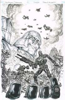 Freddie E. Williams II - TRANSFORMERS / TERMINATOR (Issue #1 COVER) 11Ã—17