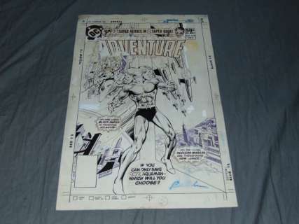 Rich Buckler. Original Cover Art Adventure 478. | Weiss Auctions