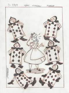 Esteban | Esteban - Original Coversketch - Alice In Wonderland | Catawiki