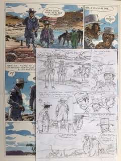 Hermann | Hermann - Planche originale crayonnée - Duke T4 - La Dernière fois que j’ai prié - (2020) | Catawiki