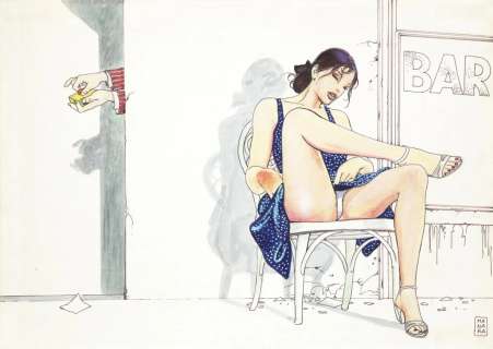 Manara Milo | "Il Gioco", 1989 | Urania Casa d’Aste