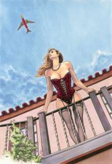 Chabane, Lounis | Lounis Chabane - Dessin original en couleur - Format: 24 x 32 cm. - (2021) | Catawiki