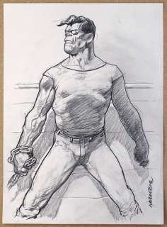 Tanino Liberatore | RanXerox - Dessin original Ranxerox sur pieds - Liberatore - Page volante - Exemplaire unique | Catawiki