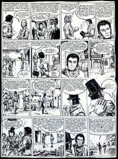 Hans G. Kresse | - Kresse, Hans G. - Vidocq Originele pagina (p.7) - De Gedoemden - Tussen 2 vuren - Page volante - (1986) | Catawiki