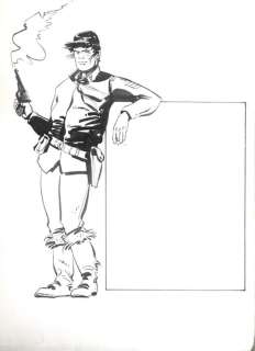 A.N.I. | Sergente Kirk - Copertina originale - Page volante | Catawiki