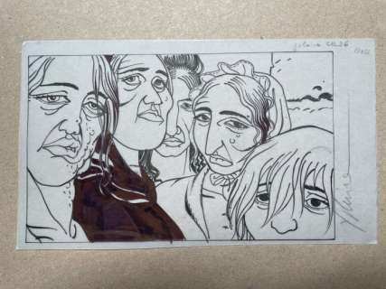 Yslaire | Yslaire - Dessin original - Sambre - (années 1990) | Catawiki