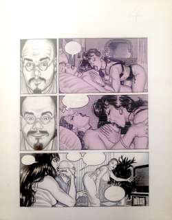 Giovanna Casotto | Selen - Giovanna Casotto " Baci Bollenti " - Page volante - Exemplaire unique | Catawiki