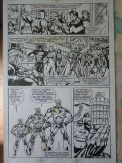 Tom Morgan | Avengers - Avengers - Page volante - Exemplaire unique | Catawiki