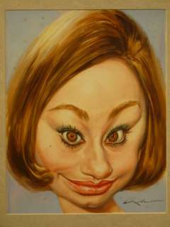 Walter Molino | Walter Molino - Original artwork â€œRaffaella CarrÃ â€ - Page volante | Catawiki