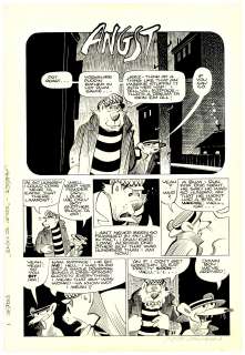 William Van Horn | Van Horn - ANGST, "Soup to Nuts", 5 Page Story NO RESERVE! | Russ Cochran