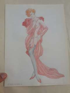 Leone Frollo | Mona Street veste Valentino - Leone Frollo - illustrazione originale - Page volante - (2010) | Catawiki
