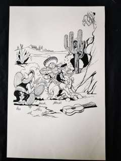 Schauwvlieghe, Anita | Schauwvlieghe, Anita - Originele tekening - Nero Klassiek 15 - De Bende van de Zwarte Kous - (1998) | Catawiki