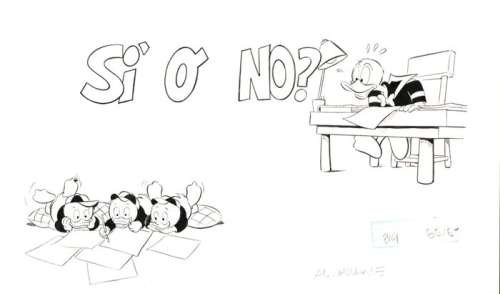 Adriana Cristina | Topolino - 5x A.Cristina - Tavole Originali Disney editoriali anni ’60/70 quasi tutte siglate - Page volante - EO - (1968/1974) | Catawiki