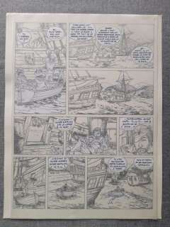 Redondo | Redondo - Planche originale - La jeunesse de Barbe-Rouge T.3 | Catawiki