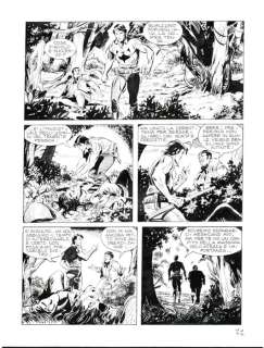 Massimo Pesce | Zagor n. 451 - 5x M.Pesce - Tavola Originale "La scorta Mohawk" - Page volante - Exemplaire unique - (2007) | Catawiki