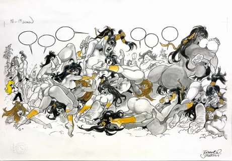 Franco Saudelli The Blonde: The big tangle 