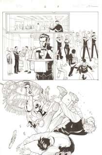 Jeremy Freeman, Reilly Brown - Deadpool & cable: split second infinite comic #6 p. 5 - deadpool chandelier kick - 2015