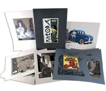 Jacobs, Edgar Pierre | Blake et Mortimer Exceptionnel portfolio "Khéops Le | Cornette de St Cyr