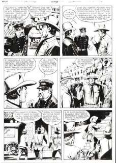 Maurizio Dotti | Tex n. 699 - 2x M.Dotti - Tavola Originale "Minaccia su New York" - Page volante - Exemplaire unique - (2019) | Catawiki