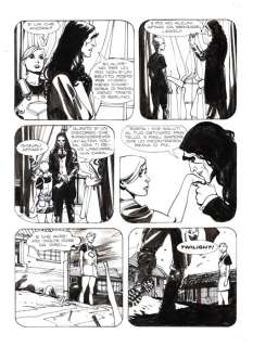 Nicola Mari | Dylan Dog n. 180 - 2x N.Mari - Tavola Originale "Notti di Caccia" - Page volante - EO - (2001) | Catawiki