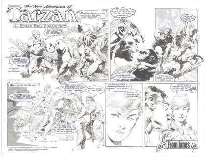 Tom Grindberg | Grindberg - The New Adventures of Tarzan, #3730, (2014) NO RESERVE! | Russ Cochran