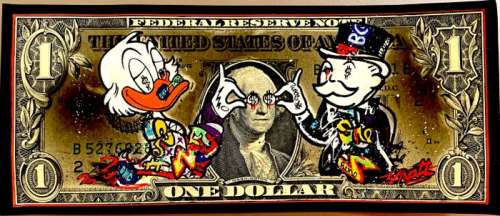 Moabit | Moabit Series - Original Tribute Art - It’s Not What The Nation Can Do For You | Catawiki