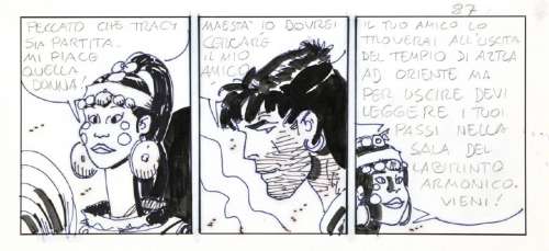 Pratt Hugo | "Corto Maltese - Mu", 1988 | Urania Casa d’Aste