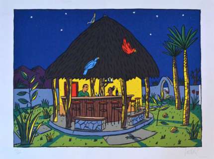 Planches Originales / Illustrations / Sérigraphies | LOUSTAL, Jacques de | Estim Nation