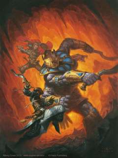 Milivoj Ceran - melee tactics toolbox (paizo publishing) painted cover - 2014 signed