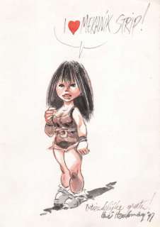 Hausman | Laïyna, illustration sur papier dessin Ã  l’a… | Millon