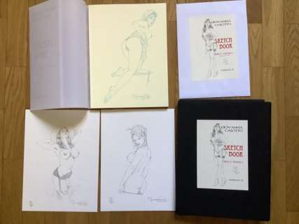 Giovanna Casotto | Giovanna Casotto - Sketch Book Libro primo con disegno originale - EO | Catawiki