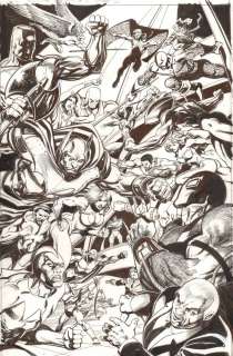 Tom Mandrake - convergence suicide squad #2 p. 2 - deathstroke, captain boomerang, count vertigo, star sapphire, poison ivy, power girl, bane, amanda waller, red arrow, & others action splash - 2015