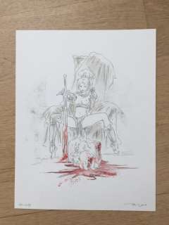 Royo, Luã­s | Luis Royo - Original color drawing - SB-239 - Size: 23 x 27 cm. | Catawiki